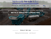 Tablet Screenshot of networkmetals.com